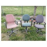 3) Office Chairs