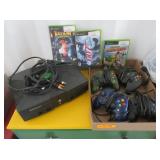 XBox Console, Controllers, Games