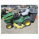 John Deere A140 Automatic Riding Mower With Grass