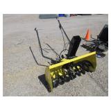 42" Yellow John Deere Snow Blower Attachment