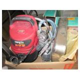 Shop Vac, Sprayer, Paint Tray