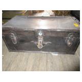 Trunk with Contents: Toys, Figurines, Vases