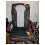 Rolling Office Chair Shiatsu Massager
