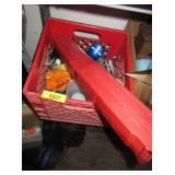 Roadside Caution Sign, Hand Warmers, Flashlight