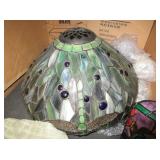 Stained Glass Lamp Shade, Turtle Lamp