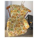 Floral Upholstered Chair