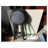 Folding Table, Stools