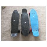 3) Kryptonics Torpedo Skateboards 22" Long