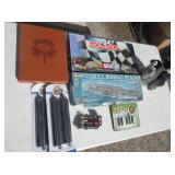 Nascar Monopoly, U.S.S Air Craft Carrier Model,