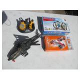 Robotikits, Erector Model, Copter, Walkie Talkie