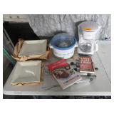 Cook / Grill Books, Grill Utensils, Crock Pot,