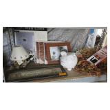 Small Dresser Lamp, Piggy Bank, Mothers Photo