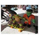 Battery Operated Ninja Turtle, Frankenstein,