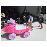 Minnie Mouse Scooter, Toy Horse