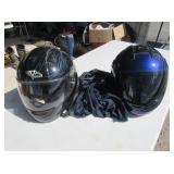 2) Motorcycle Helmets