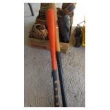 2) Youth Baseball Bats, 8) Mits