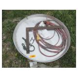 4) Water Heater Pans, Square, Extension Cord