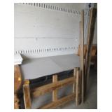 Twin Size Brown Wood Bed Frame