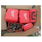 Hole Saw Blades, Makita Containers, Screwdrivers