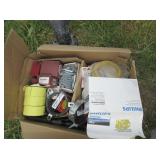 Light Bulbs, Indoor Wire, Fiber Discs, Bolts, Nuts