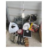 Hot Air Gun, Scale, Shoes, Basket, Wreath, Clock