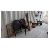 Card Table, Metal Chairs, Home Shuffle Game,