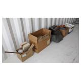 Electric Meat Grinder, Typewriter, Kitchen Items