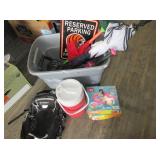 Pool Floats, Water Coolers, Backpack, Baseballs