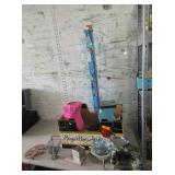 Black Light Lamps, Decor, Wall Map