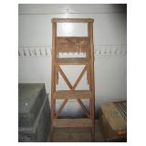 Wood Five Foot Step Ladder