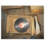 Box Of Vinyl Records