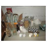 Old Bottles, Home Decor, Kitchen Jars, Chess Set