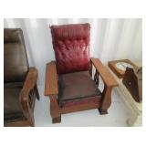 Early 1900s Kelly Automatic Morris Reclining Chair