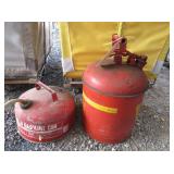 2) Metal Gas Cans