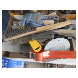 Wire Brush, Glass And Tile Scrapers,