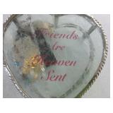 Heart Jewelruy Box with Earrings