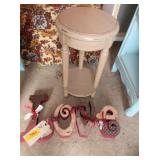 Stool, Wooden Love Decor