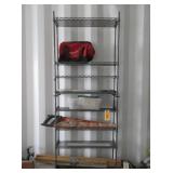 2) Table Top Metal Racks With Contents