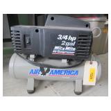 Air America 3/4hp 2gal Mity Mite Air Compressor