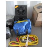 2) JVC Car Speakers, Booster Cable, Car Care Kit