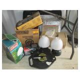 Truck / Camper Bumper Pad, Camp Lights, Hose