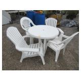 Patio Table With 4) Chairs