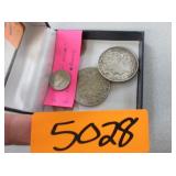 2) Silver Dollars, Rubles