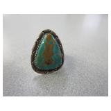 Sterling/Turquoise Signed TS