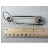 Sterling Bezel Natural Turquoise