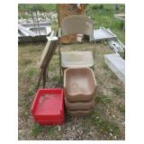 Booster Seats, Folding Chairs