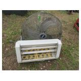 Vector Bug Lamp, Lasko Fan