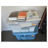 2) Tubs Various Types Books