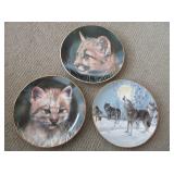 2) Lynx Plates And 1) Wolf Plate