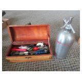 Bar Accessories: Wine Cork Screws, Sparklet Siphon